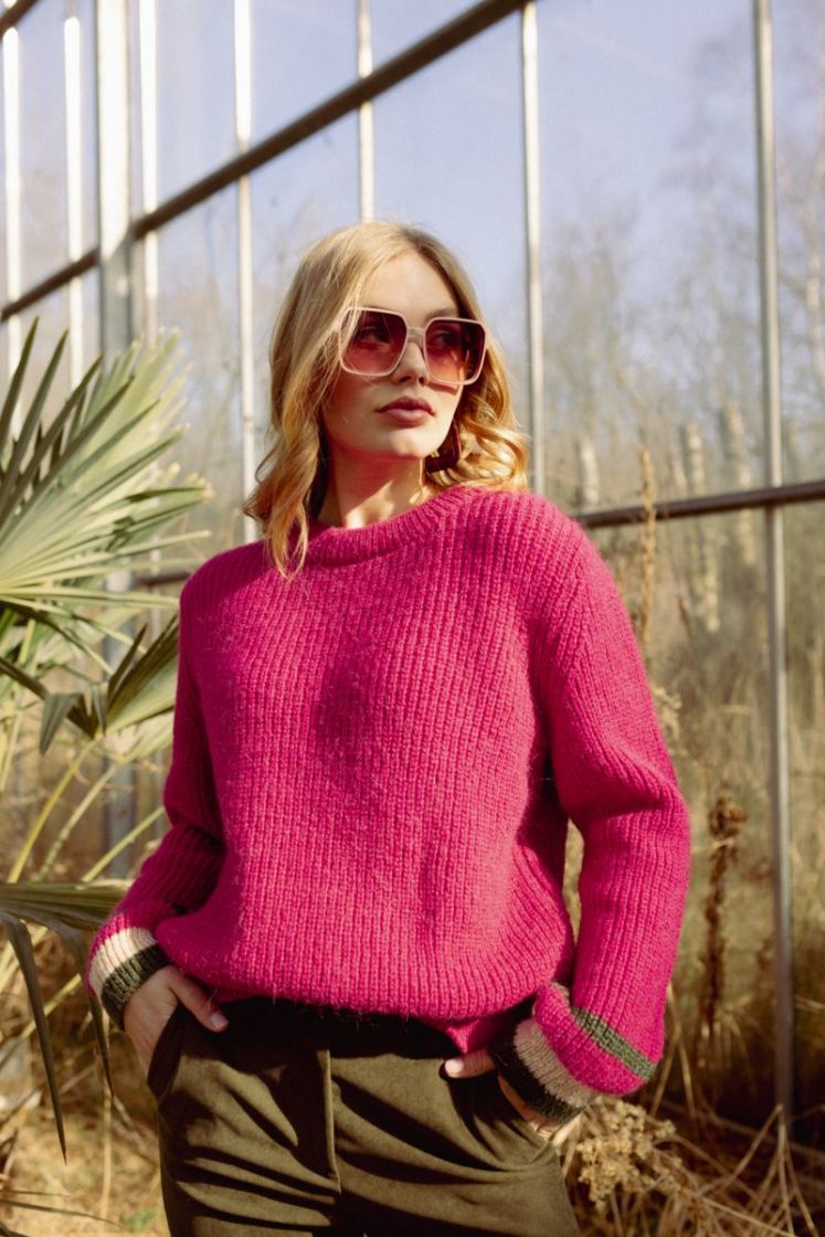 SWEATER BIBI FUXIA