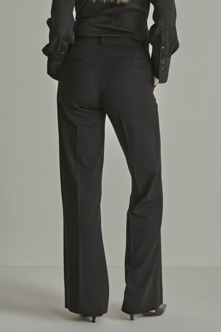 Mira (Elastic) Twill Jersey black
